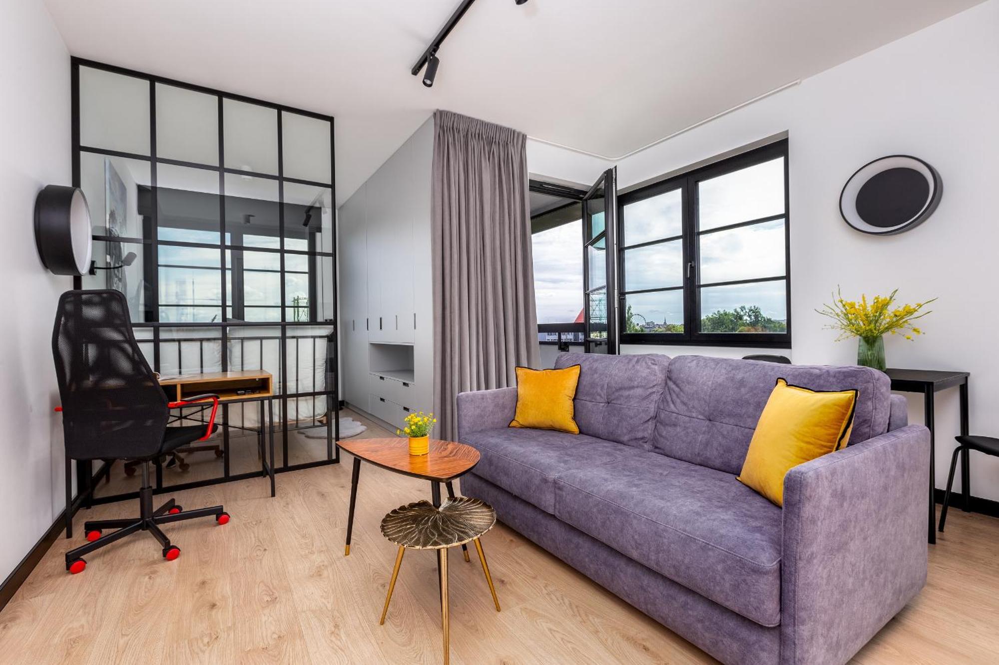 Doki Living - Foodhall & Parking By Downtown Apartments Гданск Екстериор снимка