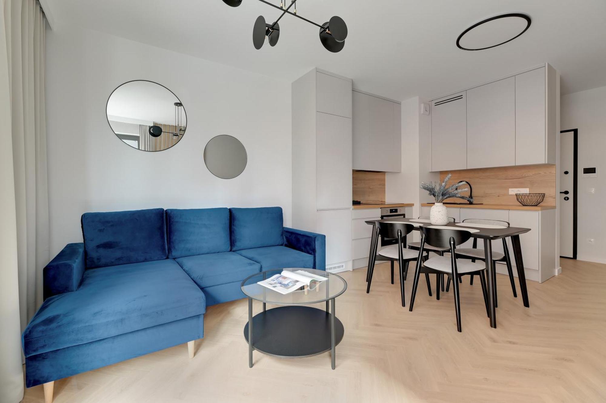 Doki Living - Foodhall & Parking By Downtown Apartments Гданск Екстериор снимка